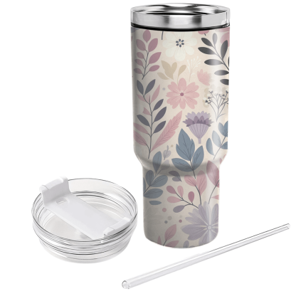 Cascading Floral Patterns  Custom Tumblers