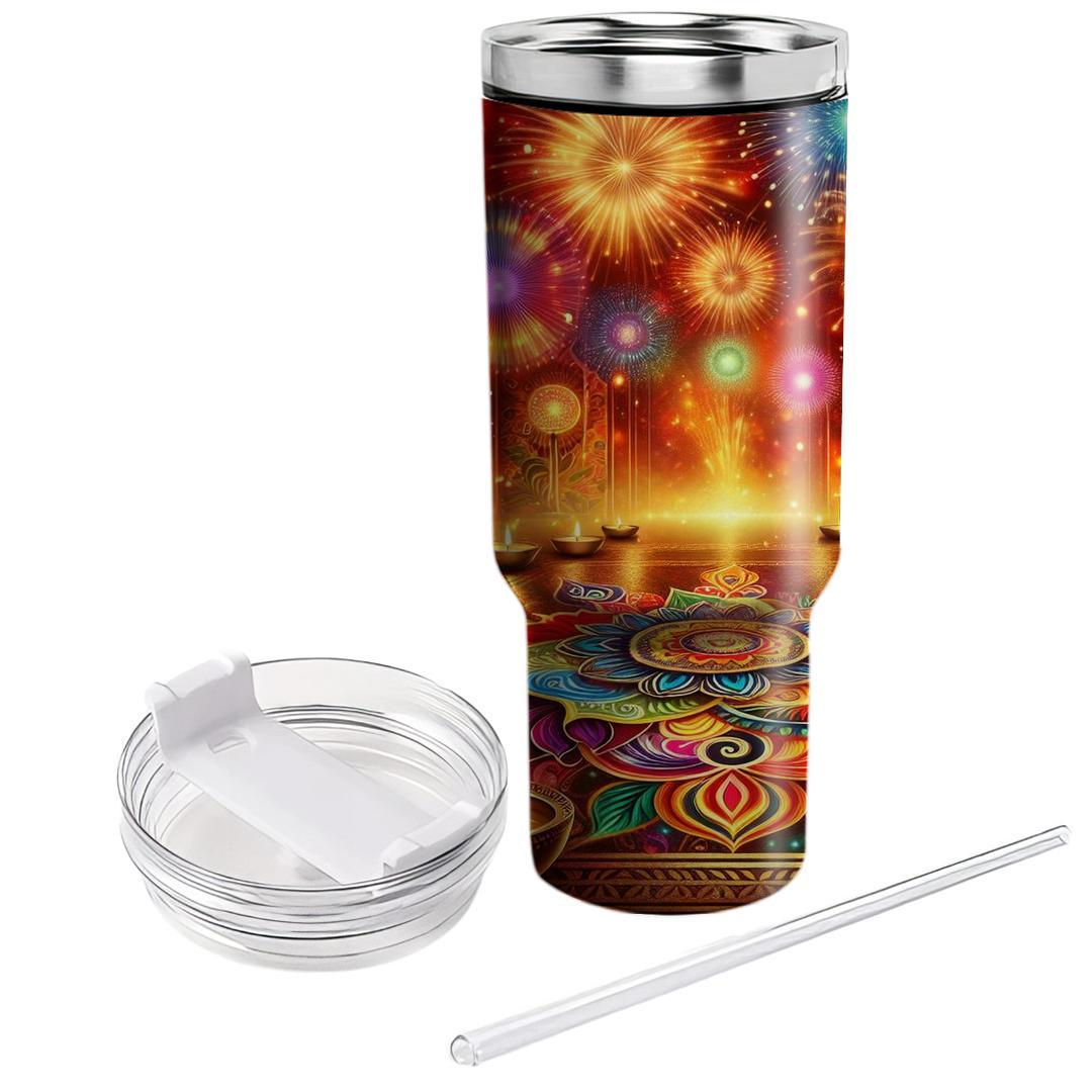 Festive Bliss - Diwali  Decorative Tumblers