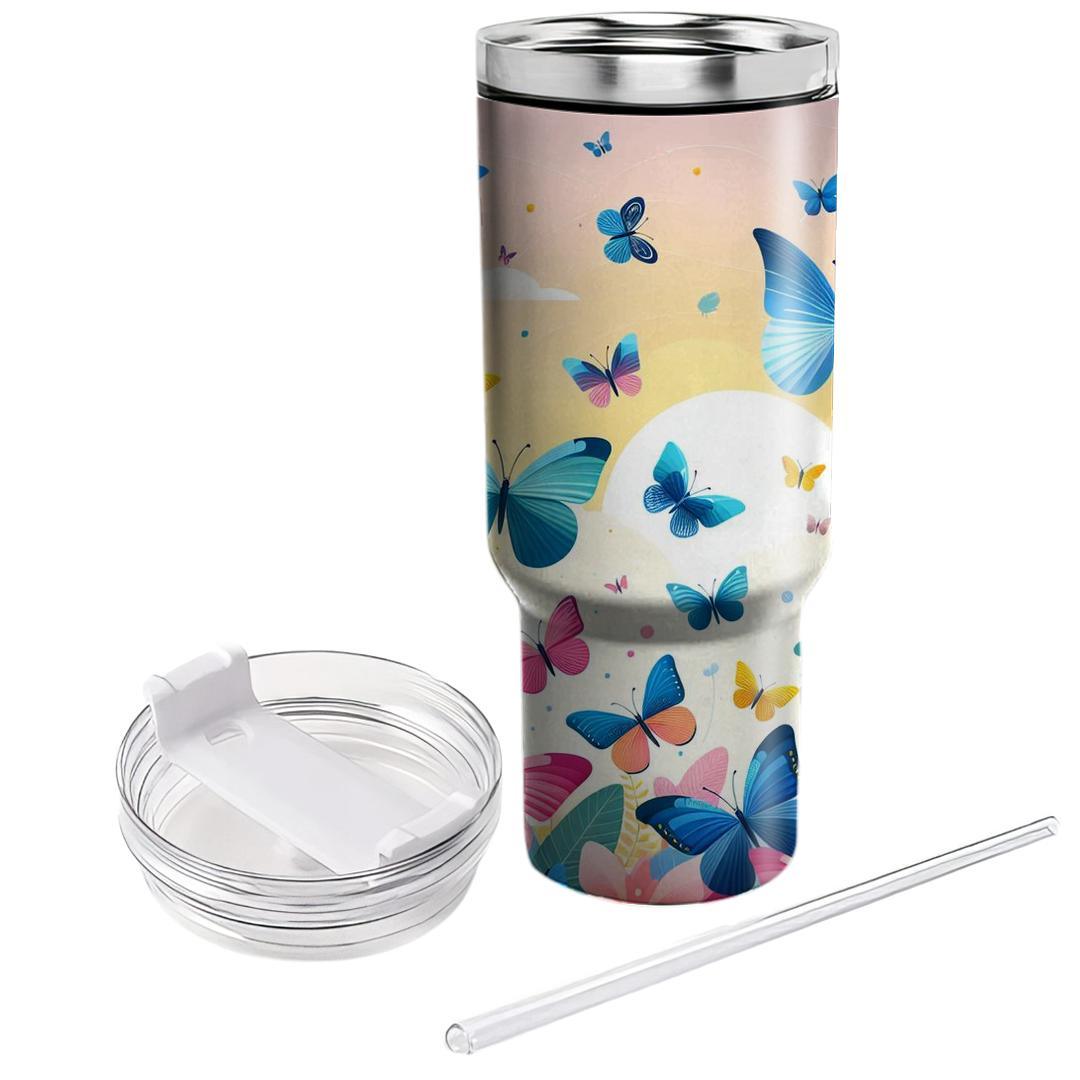 Charming Butterflies  Unique Tumblers