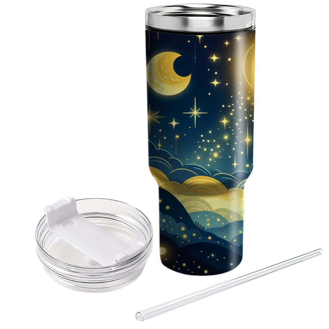 Dreamy Celestial Nights  Custom Tumblers