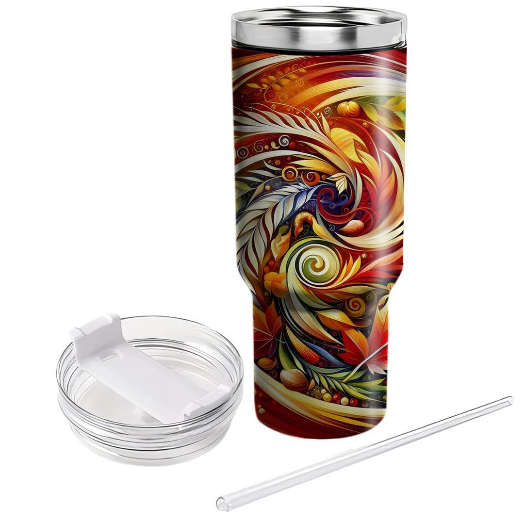 Winds Of Change - Fall Harvest Festival  Tumblers With Lids