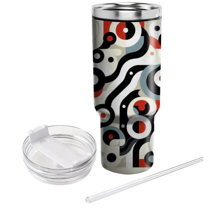Bold Geometric Circles  Tumblers For Gifts