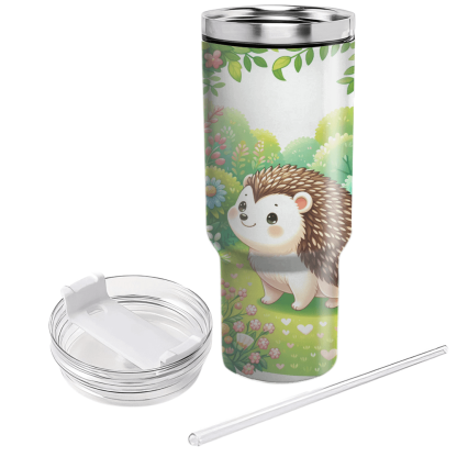 Lively Hedgehog Adventure  Tumblers With Lids