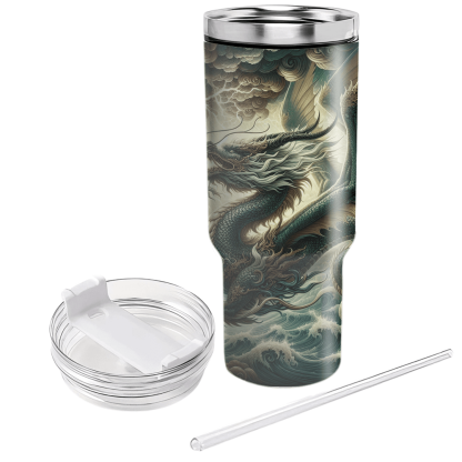 Fierce Dragon Flight  Tumbler Cups