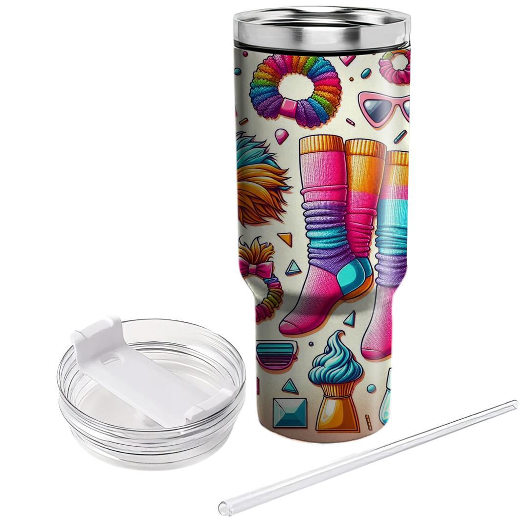 Rad Retro Fashion  Personalized Tumblers