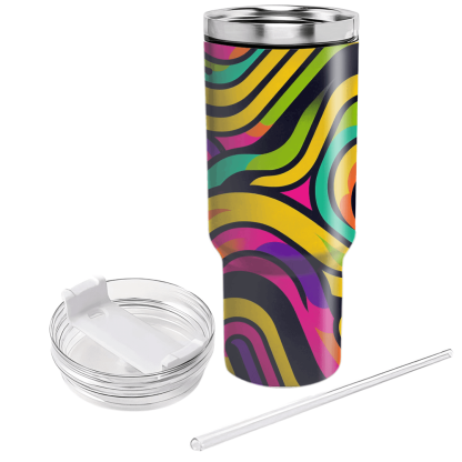 Funky Lines  Custom Tumblers