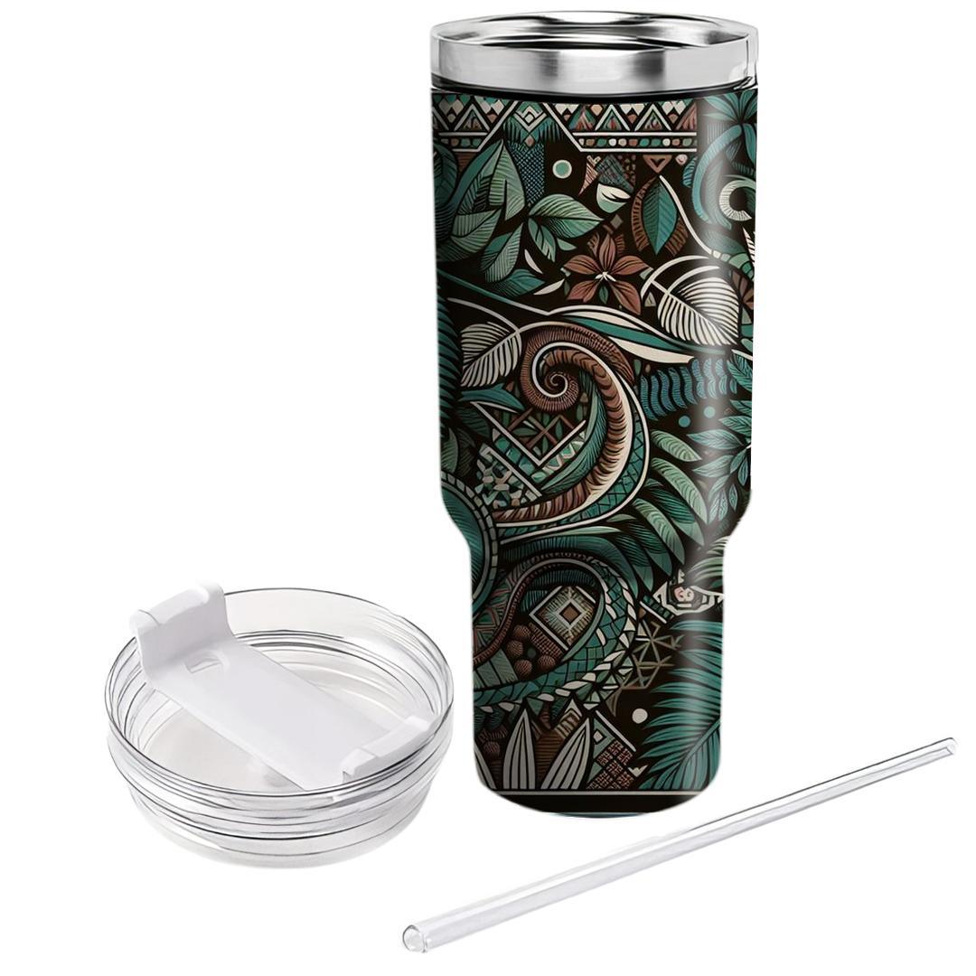 Jungle Tapestry  Insulated Tumblers