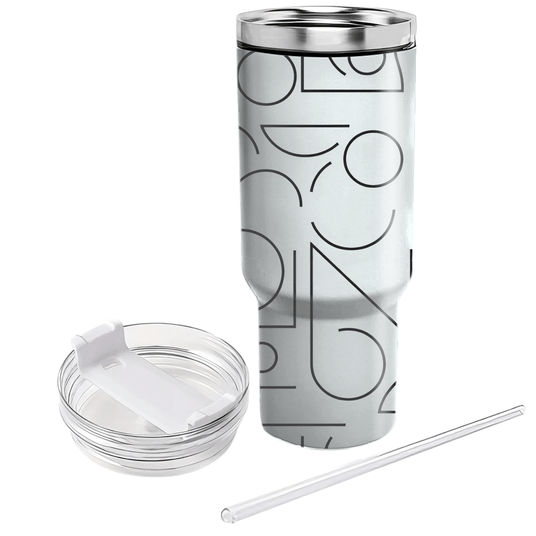 Minimalist Line Art  Custom Tumblers