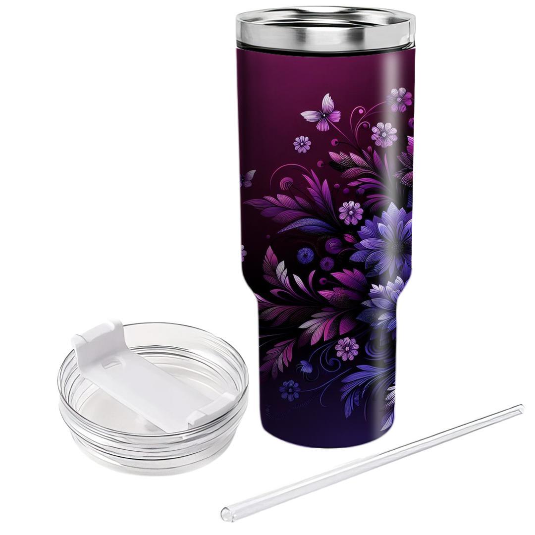 Violet Euphoria  Unique Tumblers