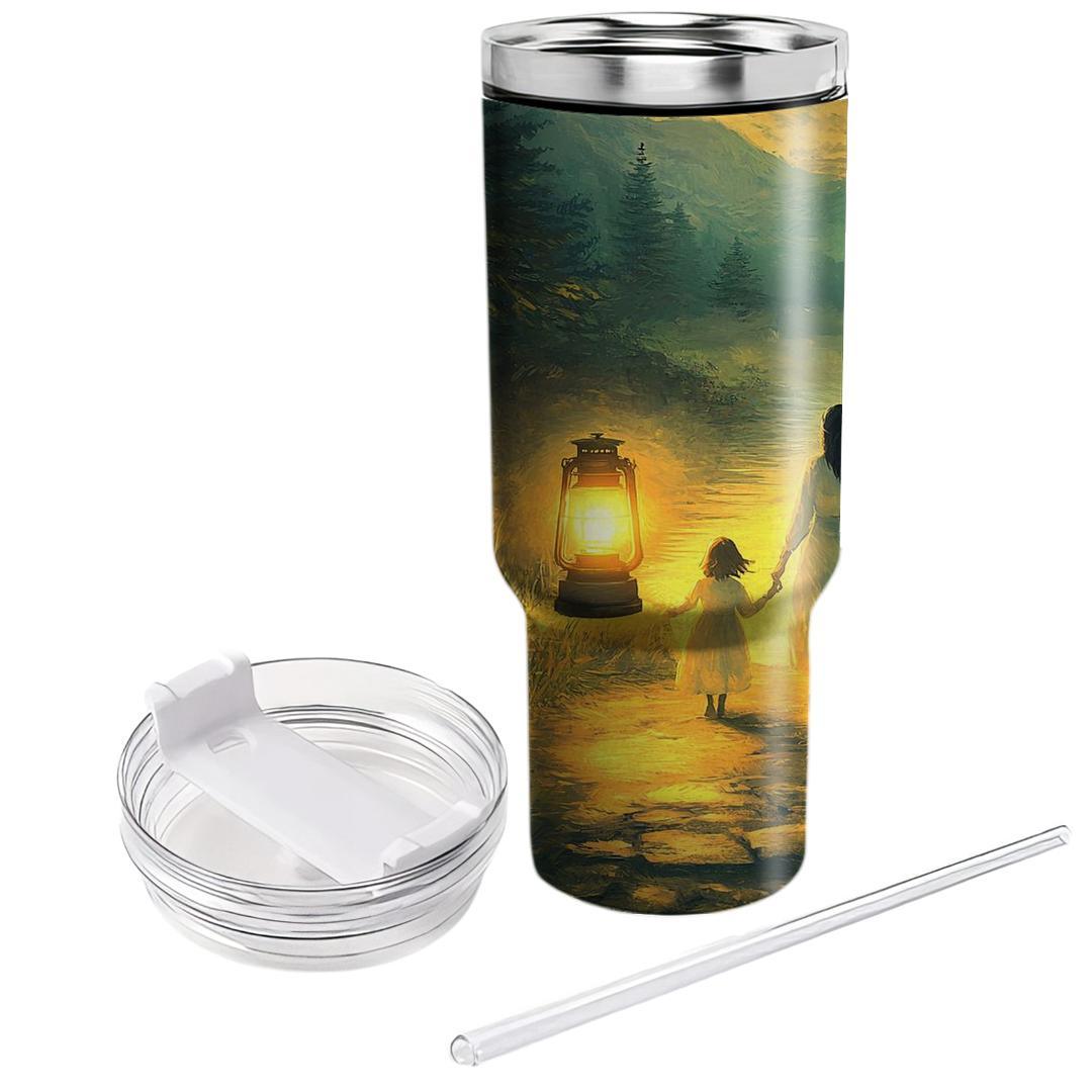 The Lantern Of Love: Guiding Through Life’s Darkness Tumblers With Lids