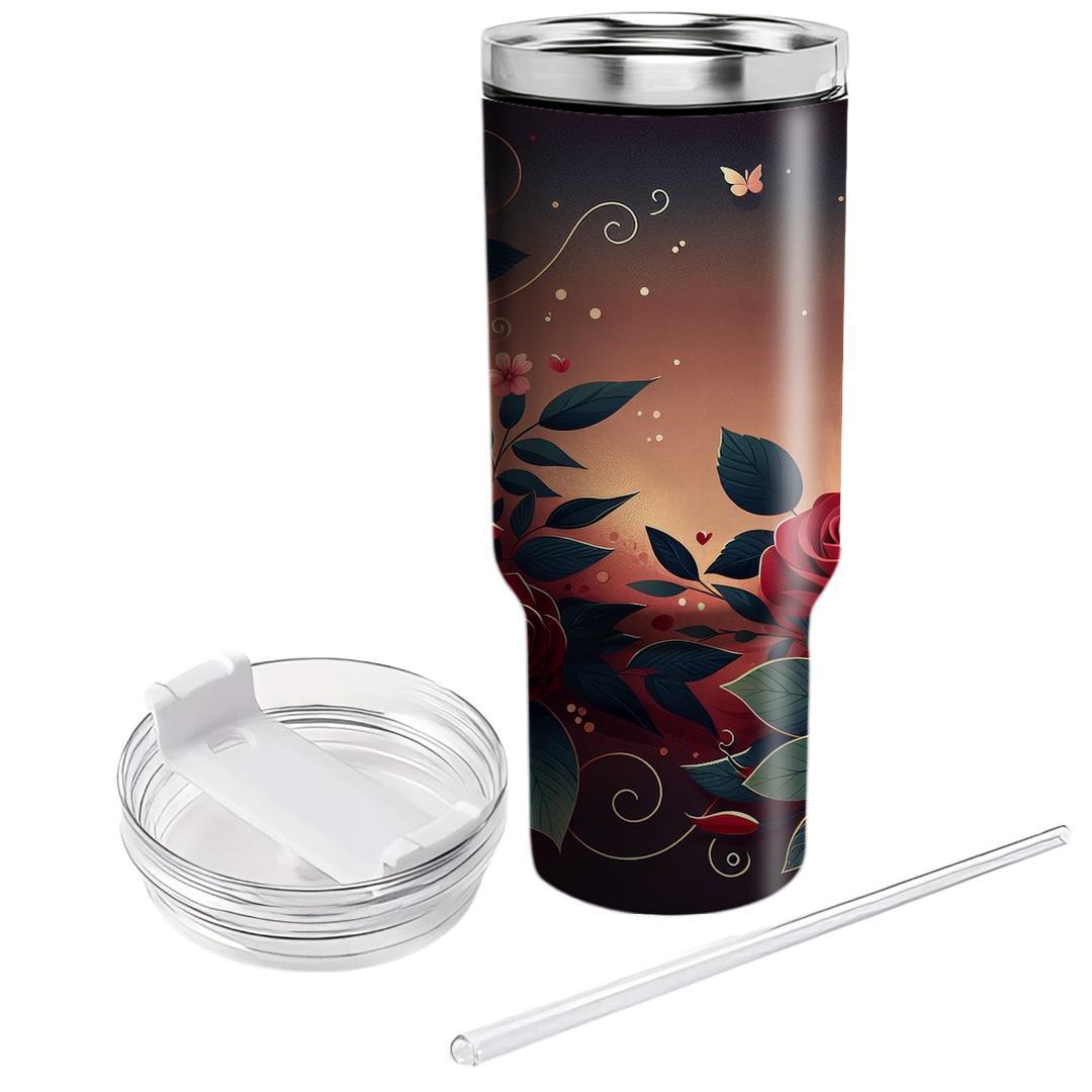 Roses In Twilight  Tumblers For Gifts