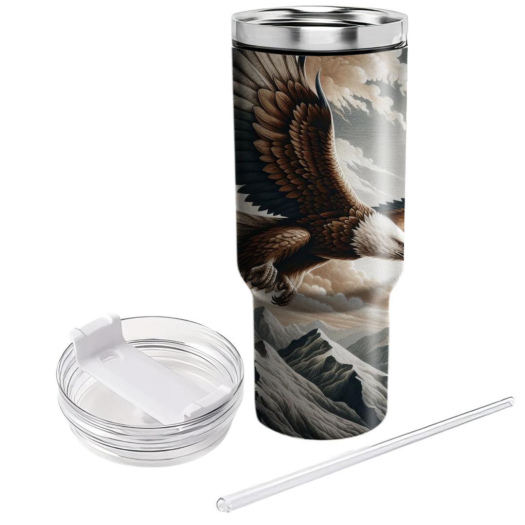 Bold Eagle Spirit  Travel Tumblers