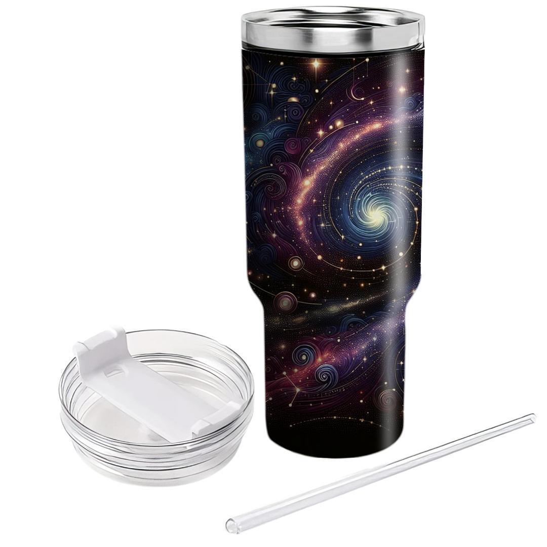 Celestial Visions - Stargazing Festival  Tumblers With Lids