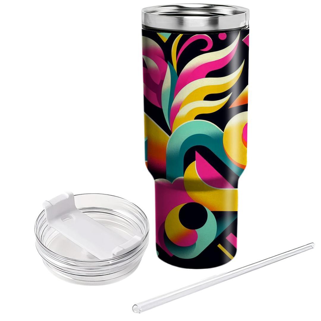 Funky Florals  Insulated Tumblers