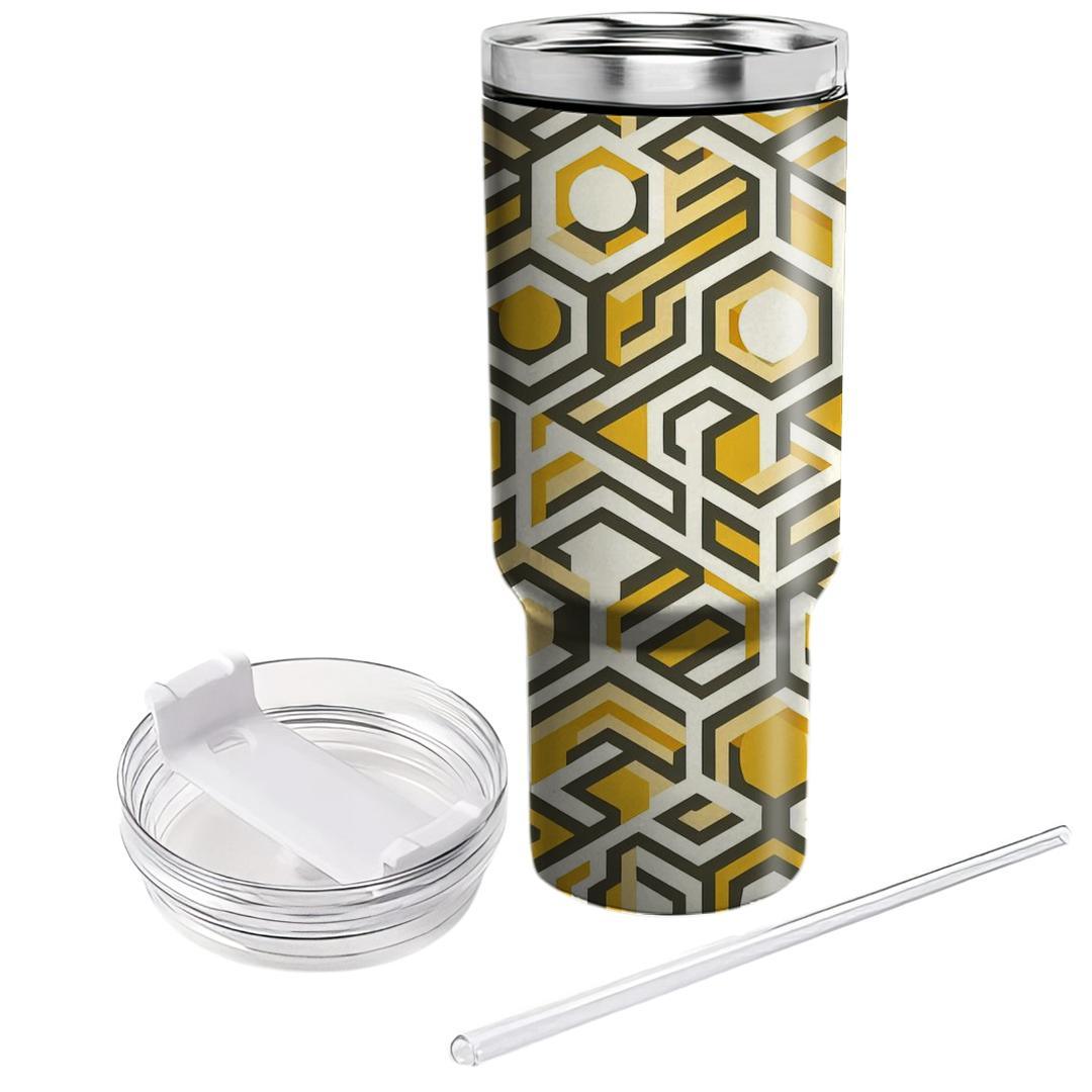 Hexagon Honeycomb Charm  Tumblers For Gifts