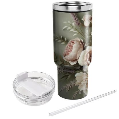 Vintage Garden Romance  Insulated Tumblers