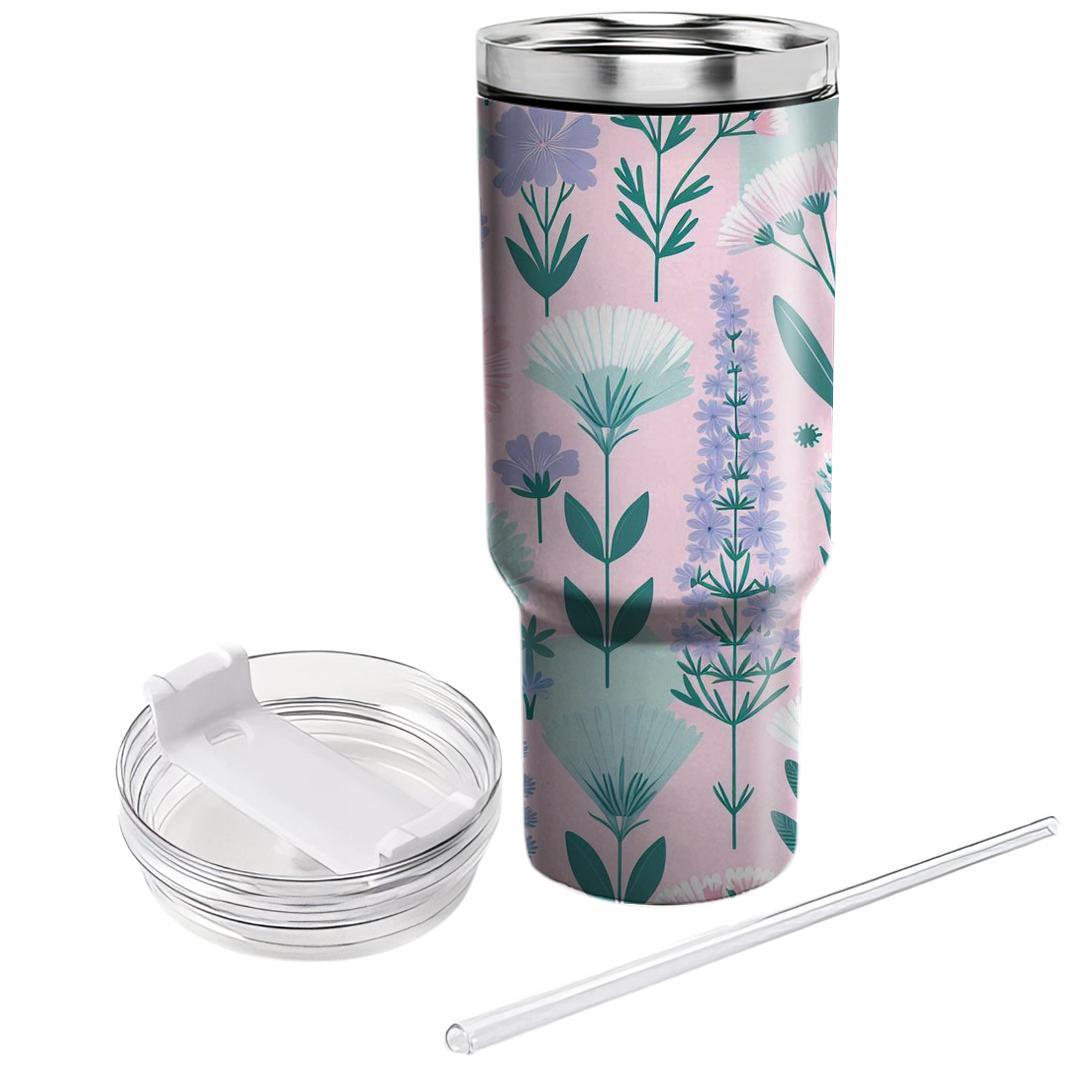 Charming Wildflower Pattern  Tumblers For Gifts