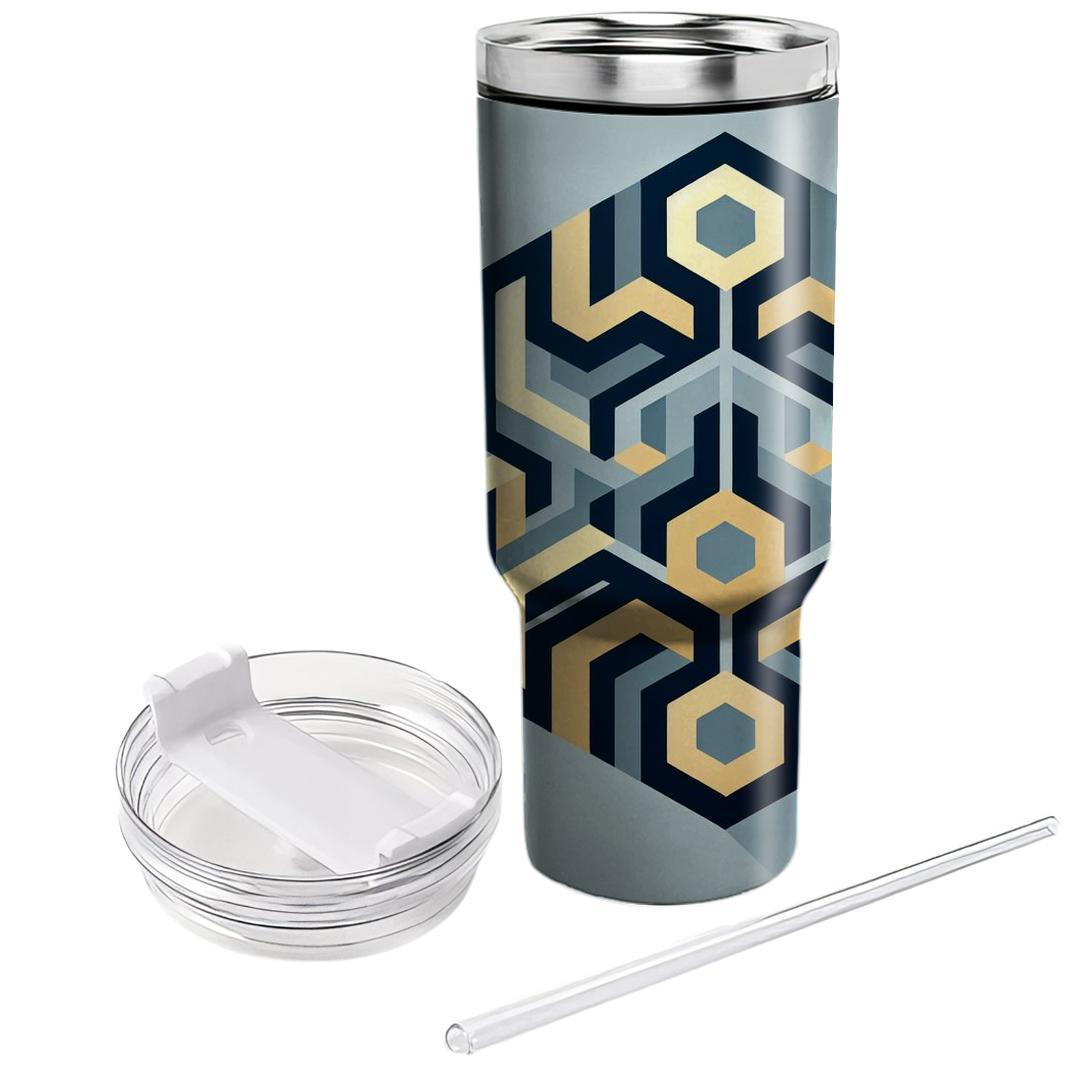 Chic Honeycomb Design  Tumblers For Gifts