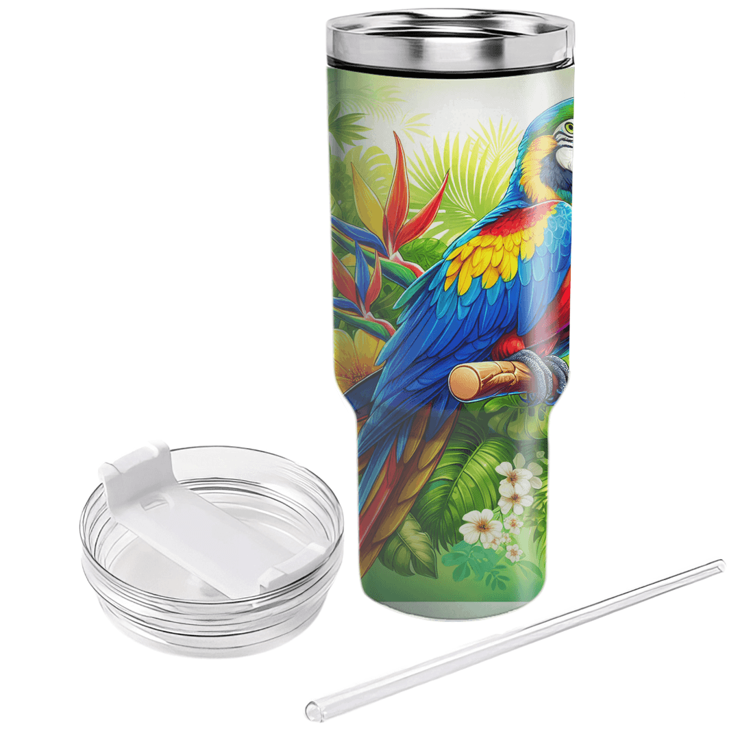 Vibrant Macaw Paradise  Tumblers For Gifts