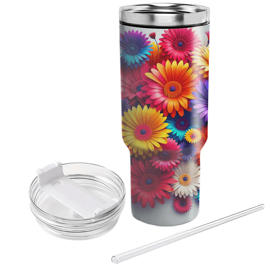 Joyful Gerbera Daisies  Custom Tumblers