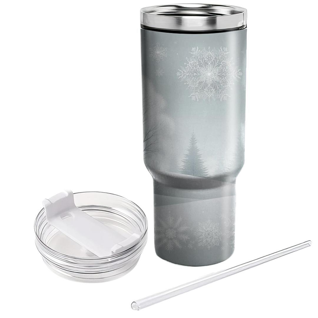 Snowy Winter Wonderland  Unique Tumblers