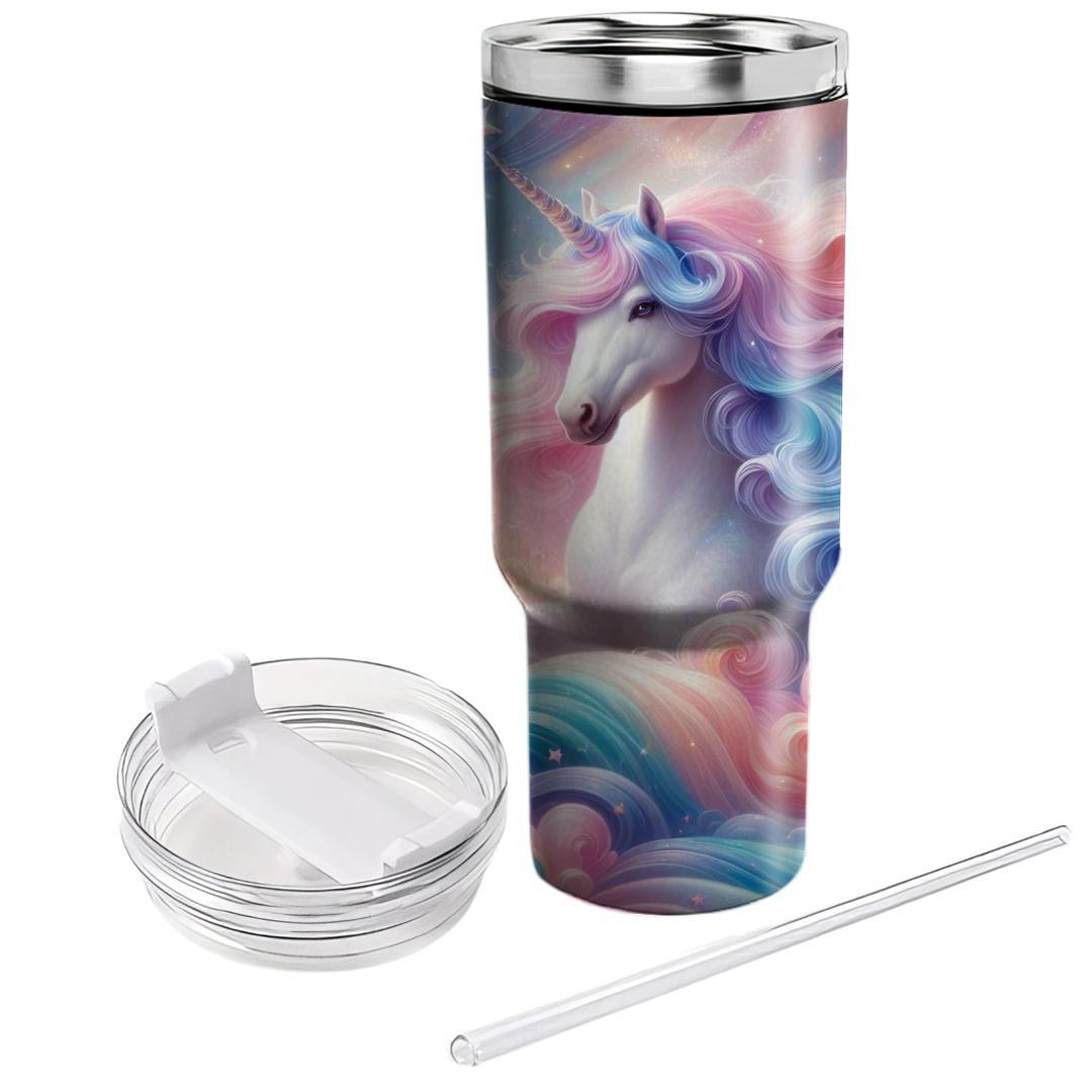 Dreamy Unicorn Stardust  Tumblers With Lids