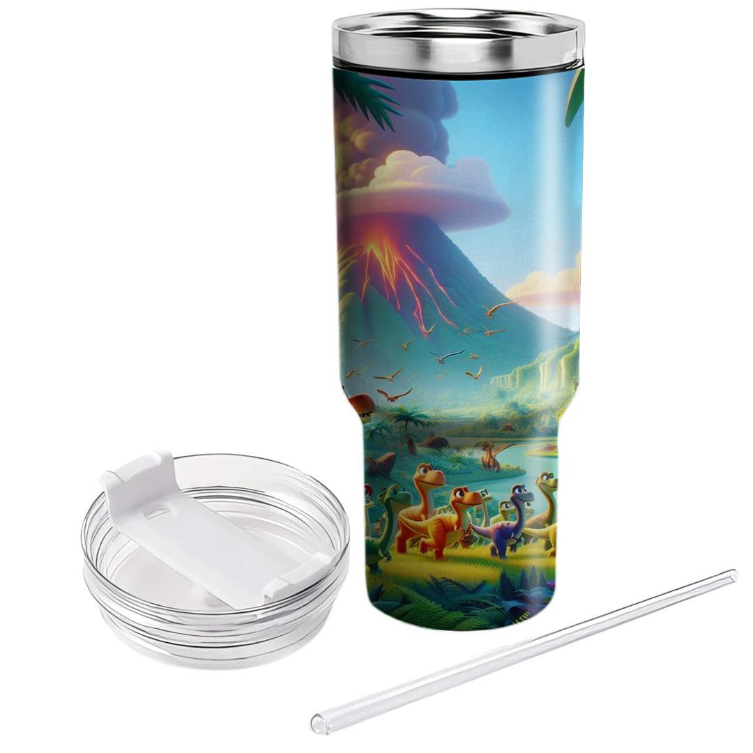 Adventurous Dino Expedition  Travel Tumblers