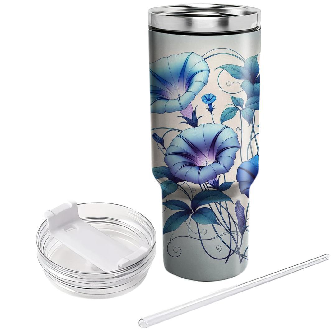 Morning Glory Melodies  Decorative Tumblers