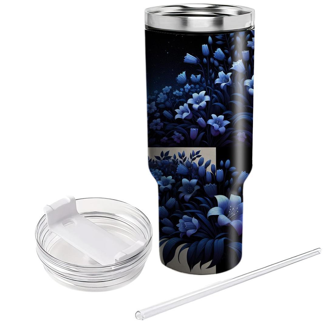 Midnight Bluebells  Unique Tumblers