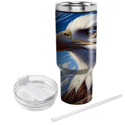 Majestic Eagle Vision  Travel Tumblers