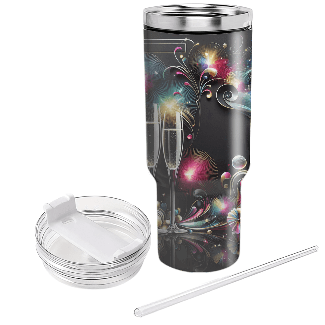 Glistening New Year - Celebration  Tumbler Cups