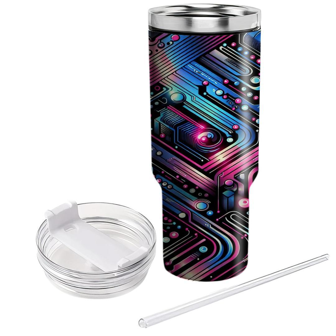 Retro Tech Dreams  Decorative Tumblers
