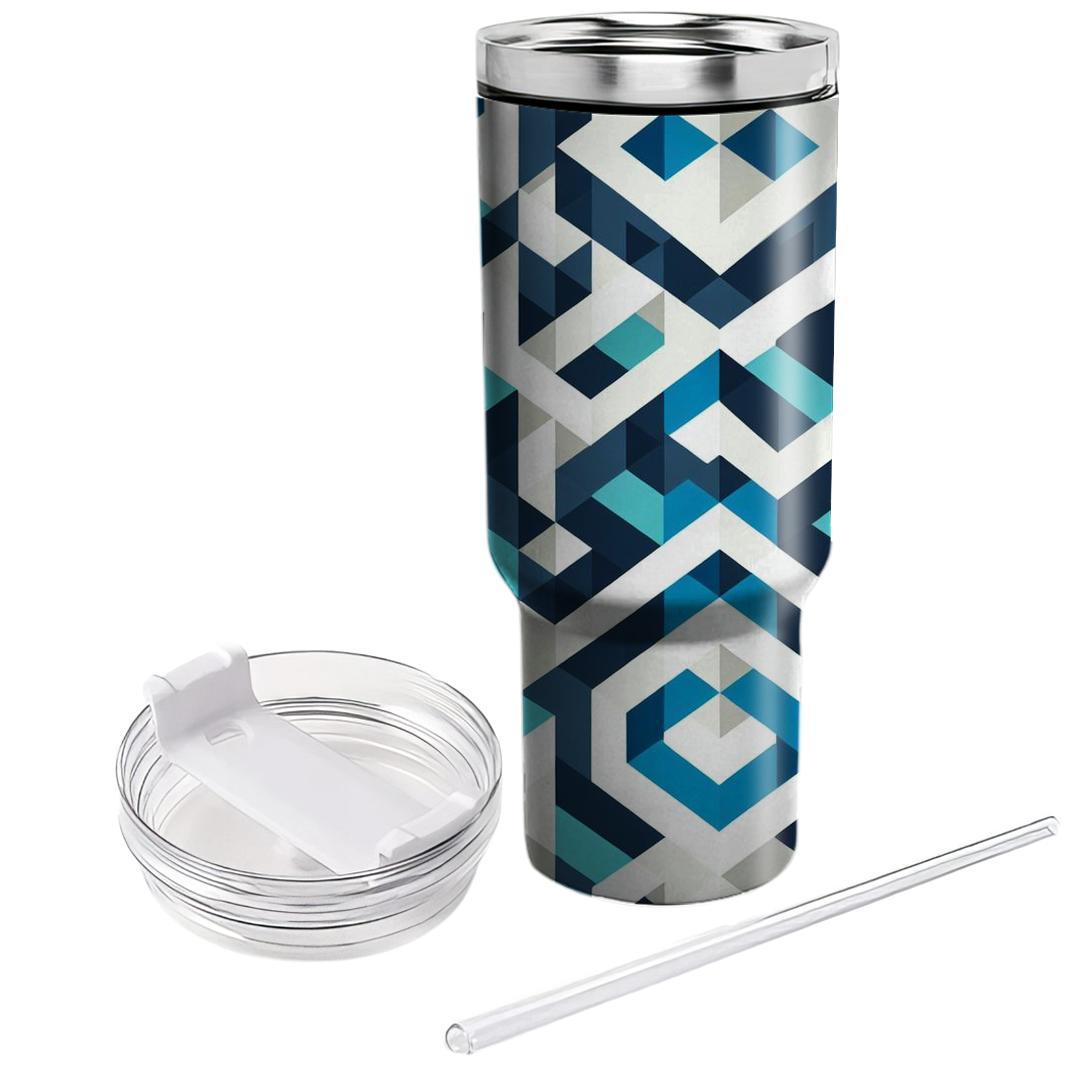 Crisp Triangular Tiles  Tumblers For Gifts