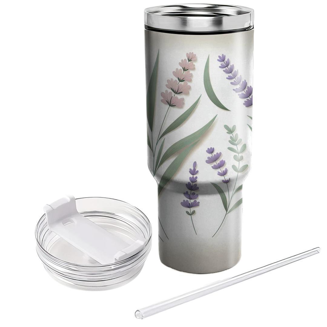 Serene Lavender Bliss  Insulated Tumblers