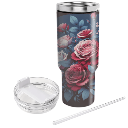 Mystic Rose Twilight  Tumblers With Lids