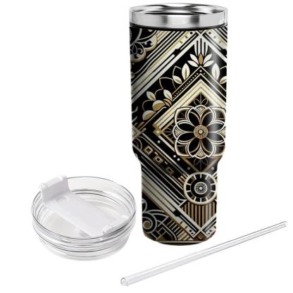 Elegant Art Deco Motif  Tumblers For Gifts