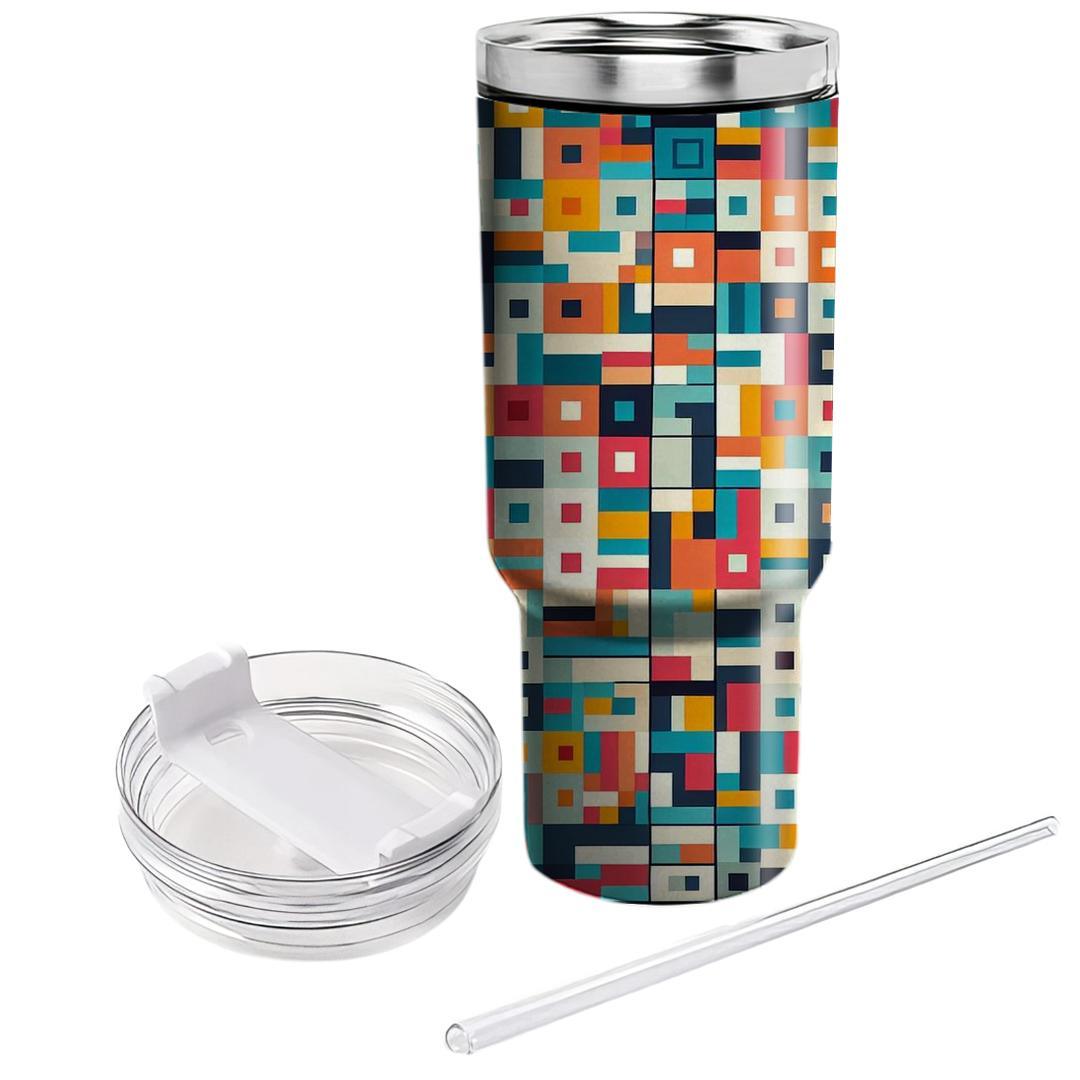 Pixelated Prism  Custom Tumblers