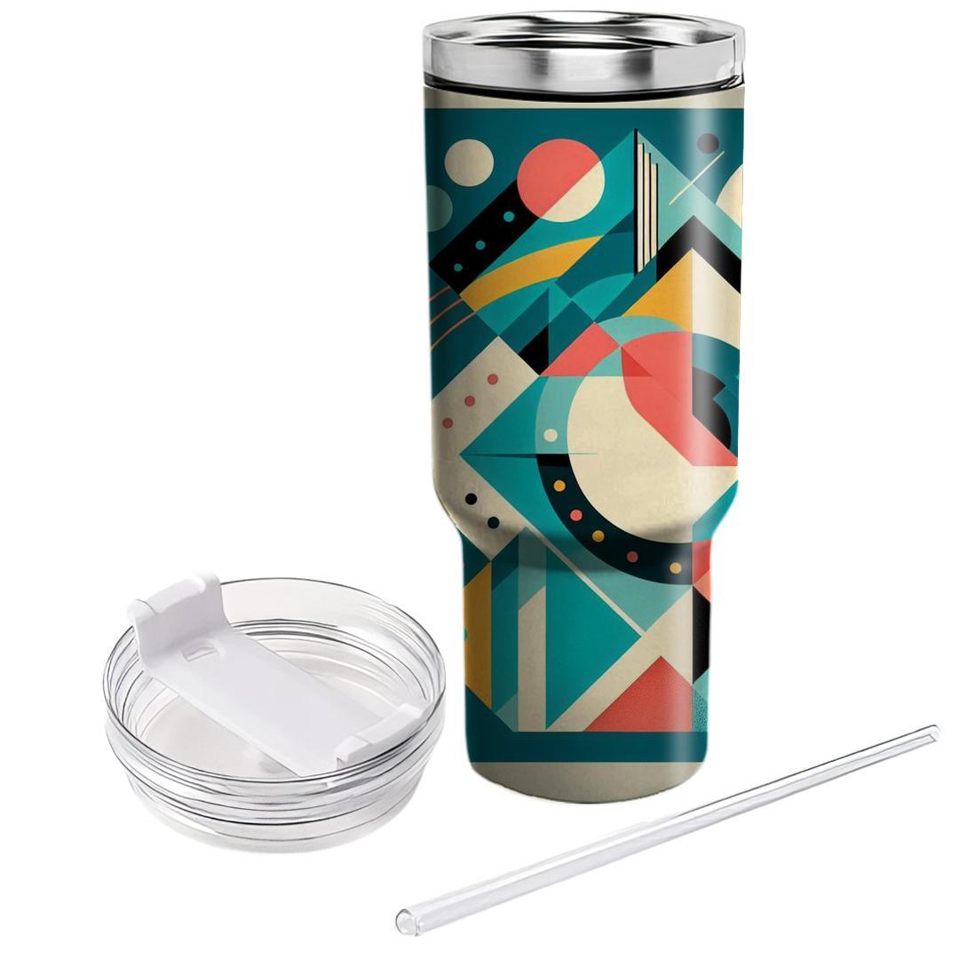 Chic Geometric Fusion  Insulated Tumblers