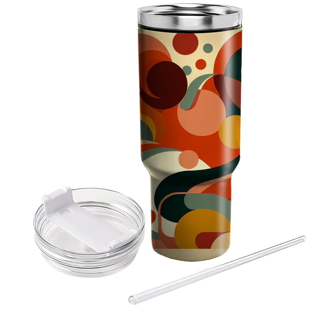Abstract Shapes  Travel Tumblers