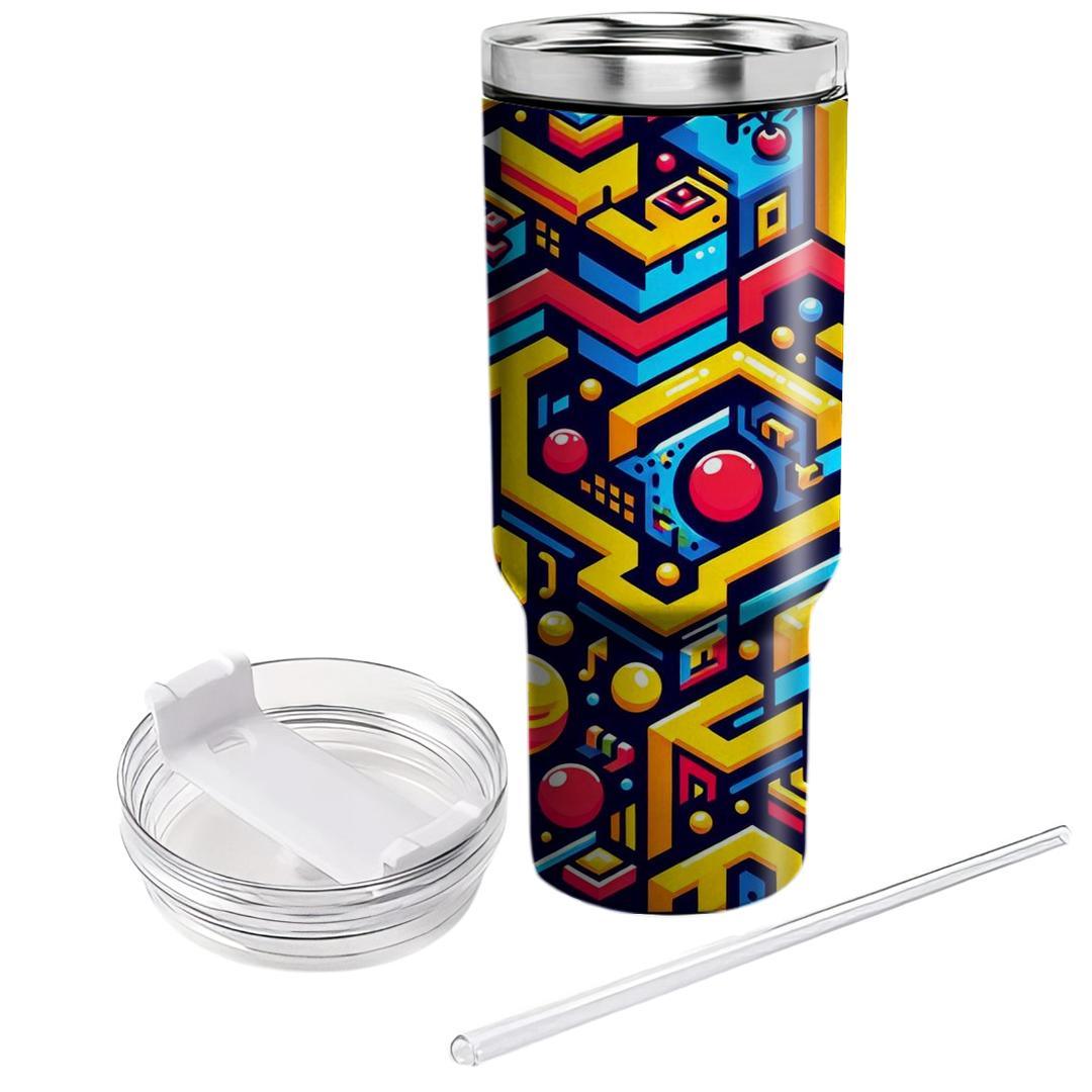 Pac-dot Pop  Personalized Tumblers