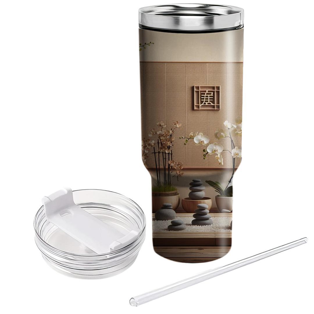 Blooming Zen Garden  Tumblers For Gifts