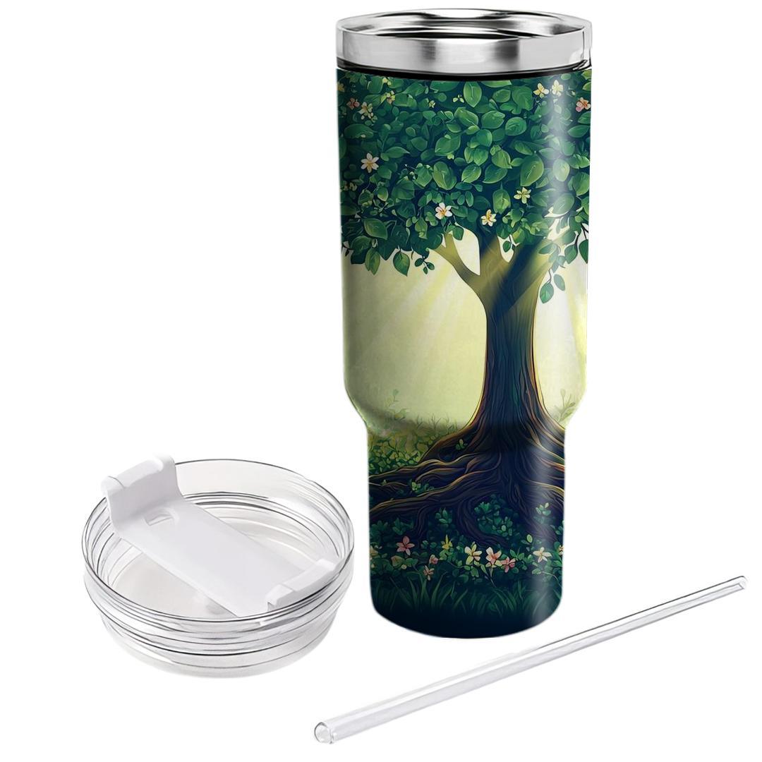 The Roots Of Our Bond: A Mother’s Strong Foundation Tumblers With Lids