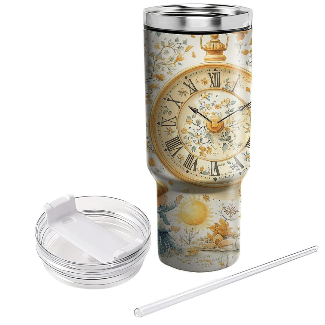 The Timekeeper: A Mother’s Love Through Every Season Insulated Tumblers