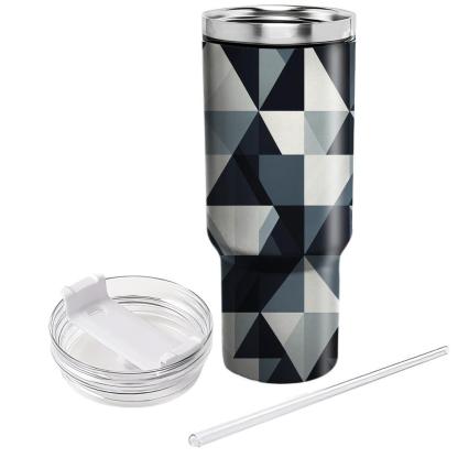 Sleek Triangular Pattern  Tumblers For Gifts