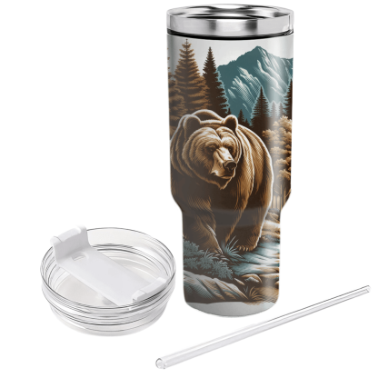 Adventurous Bear Trail  Tumblers For Gifts