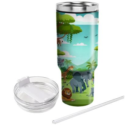 Lively Animal Safari  Travel Tumblers