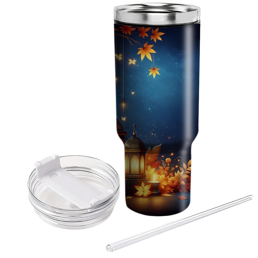 Autumn Nights Lantern  Custom Tumblers