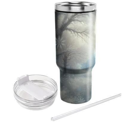 Frosted Dreams - A Winter Wonderland  Tumbler Cups