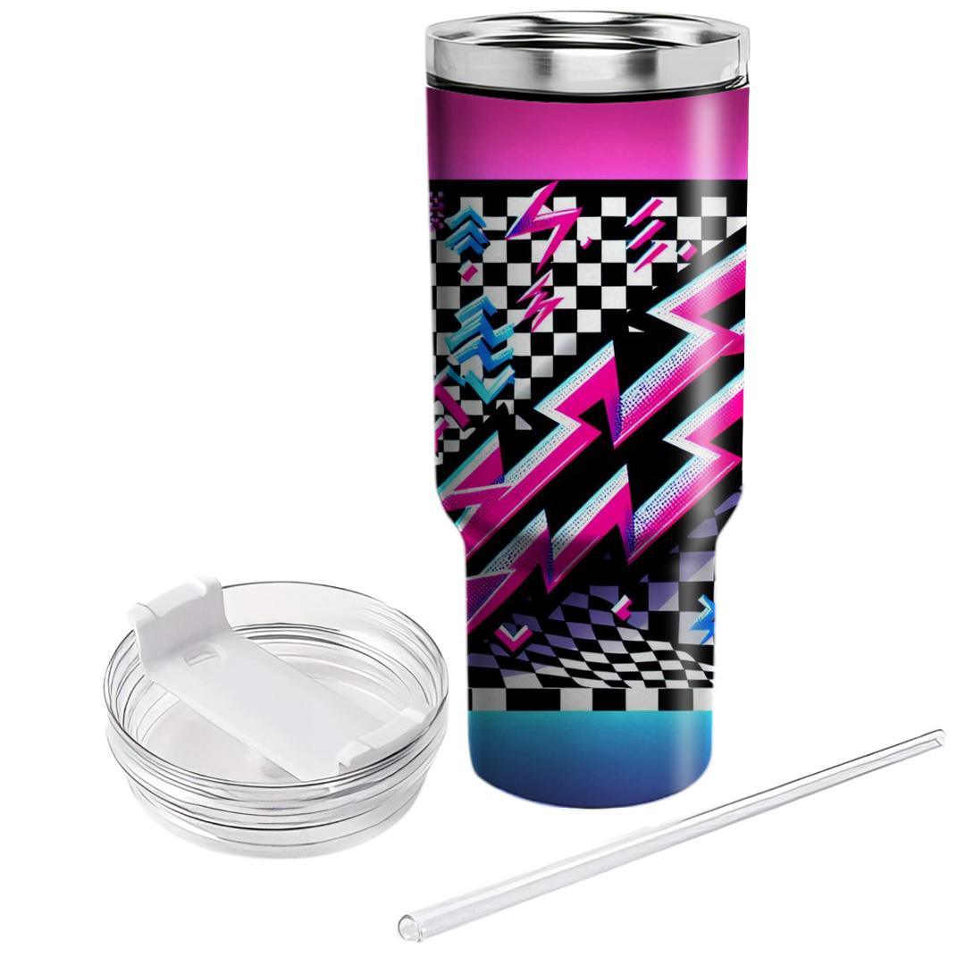 Checkerboard Flash  Tumbler Cups