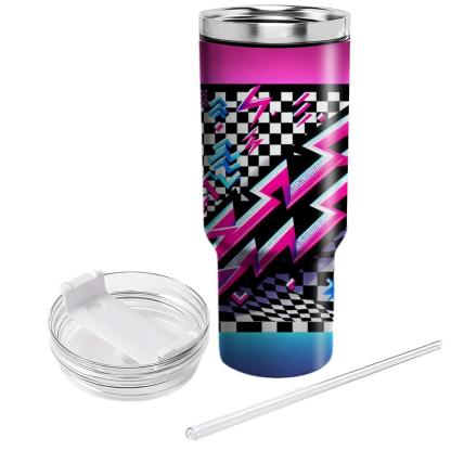 Checkerboard Flash  Tumbler Cups